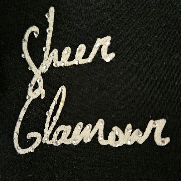 Jess and Jane Black Printed 3/4 Sleeve Shirt - Picture 6 of 7